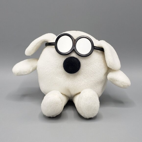 Gund Dilbert Dogbert Plush Dog Glasses Scott Adams Comic 4" Mini Stuffed Animal - Picture 1 of 13